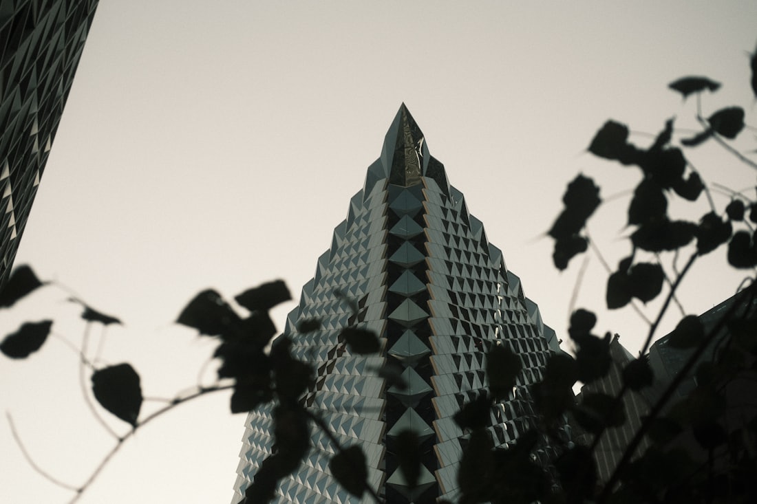 Financial district towers